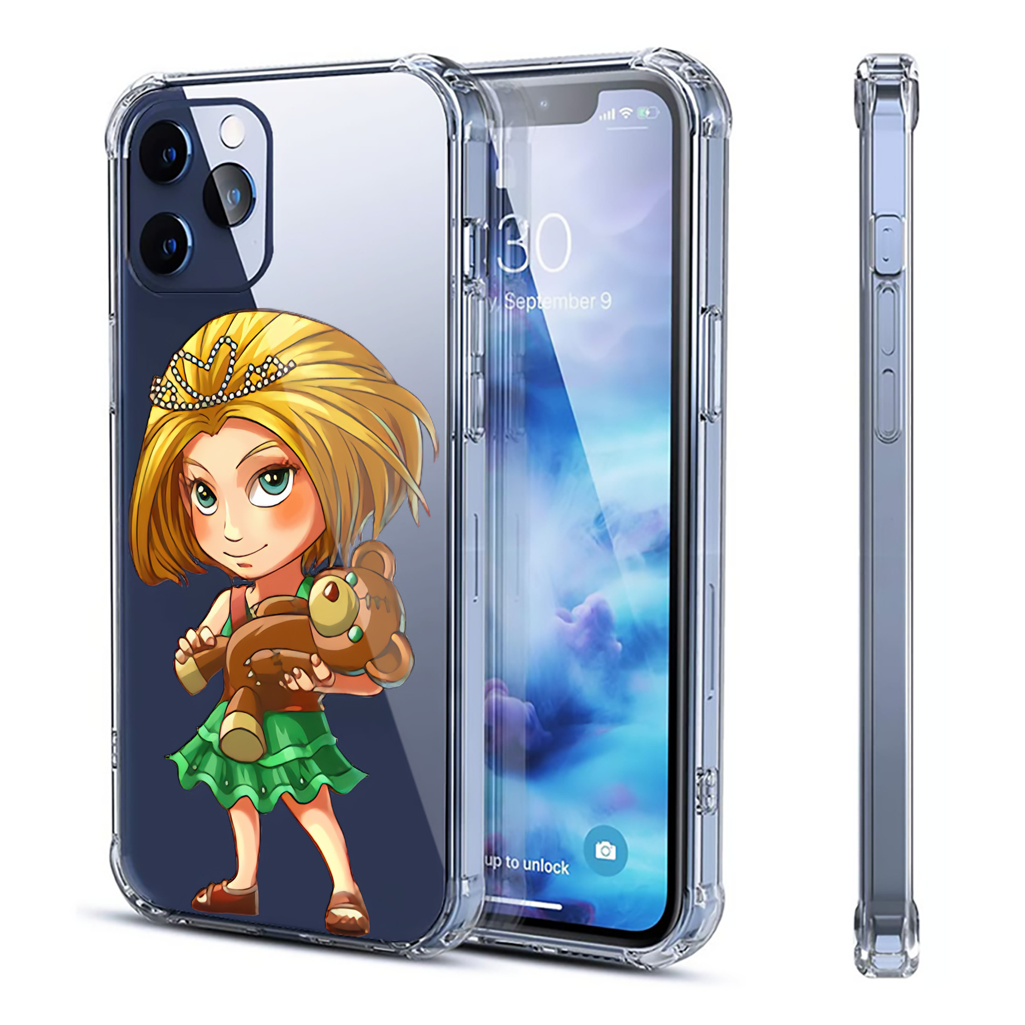 （画像用） リーグ・オブ・レジェンド League of Legends LOL 【iPhone 12シリーズ対応】透明スマホケース（クリアソフトケース）